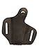 New Barsony Black Leather Pancake Gun Holster for Mini/Pocket 22 25 32 380