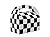 Tytroy Checkered Racing Flag Pennant Flag Black White Treat Box Party Favor Goodie Box