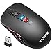 VicTsing Wireless Mouse for Laptop, 2.4G Portable USB Mouse Computer Mouse, Fit Hand Nicely, 5 Adjustable DPI, Page Down/Up Buttons, 20 Months Battery Life , Designed for PC, Desktop, Laptop(Green)
