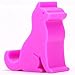 Plinrise Super Cute Phone Holder, Mini Cat Shaped Silica Gel Cellphone Stand, Animal Phone Mount for All Cellphone Free Your Hands (Purple)