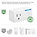 Smart Plug, Tonbux Upgrade Wifi Switch Outlet Mini with Energy Monitoring, Compatible with Alexa Dot & Google Home, No Hub Required, App Control Your Devices Anywhere Anytime (2 Packs)