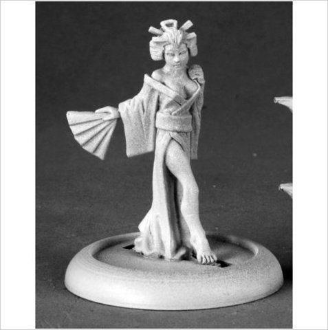 Oyuki Geisha Chronoscope by Reaper Miniatures