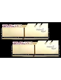 G.Skill - Kit de 16 GB DDR4 Trident Z Royal Gold 3200 Mhz PC4-25600 CL16 1,35 V Dual Channel (2 x 8 GB)