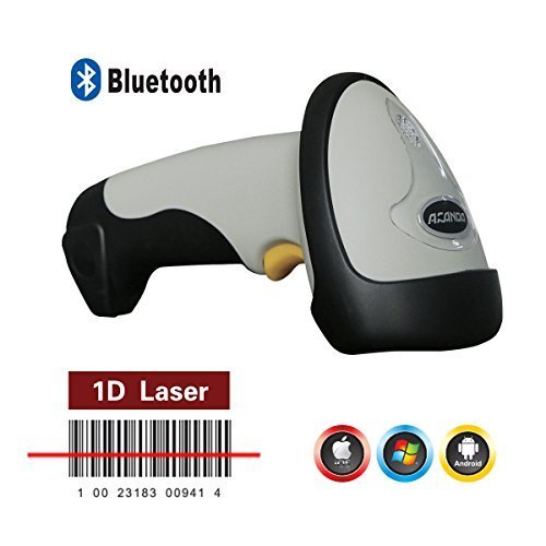 Amazon Afanda Portable Bluetooth Barcode Scanner Ct10x 1d Laser