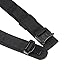 Aiduy Tactical Heavy Duty Waist Belt with Molle System Military Style Belt Nylon Belts Metal Buckle 1.5'' inch (Black, Large)