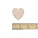 Heart Shaped 1-1/2 inch Real Wooden Board Tags – Wooden Tags for Birthday Boards, Chore Boards or Other Special Dates - Bag of 25
