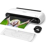 ABOX A4 Laminator Machine OL145, Portable Thermal Laminator for Professional Laminating with Trimmer and 12 Pouches