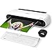 ABOX A4 Laminator Machine OL145, Portable Thermal Laminator for Professional Laminating with Trimmer and 12 Pouches