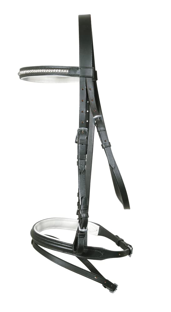 PFIFF Bridle with Metal Stone Headband