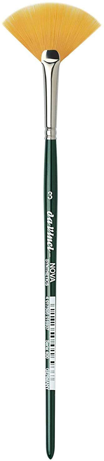 Da Vinci NOVA - Series 400 - Synthetic Fiber Brush, for Oil and Acrylic Colors - Size 3