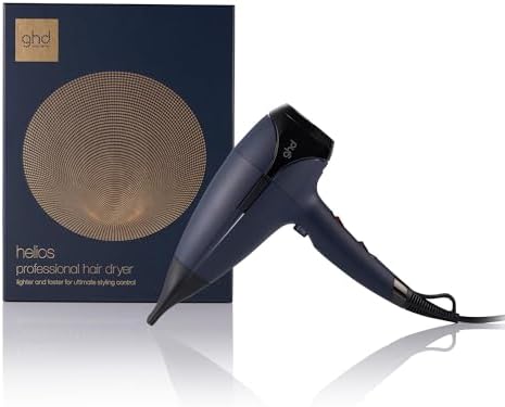 helios, Asciugacapelli Professionale Leggero, Potenza 2200 W, Blu
