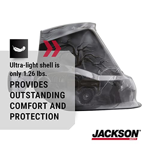 Jackson Safety Premium Auto Darkening Welding Helmet 3/10 Shade Range