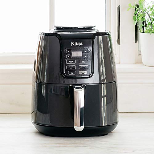 Ninja Fryer, 1550Watt Programmable Base for Air Frying, Roasting