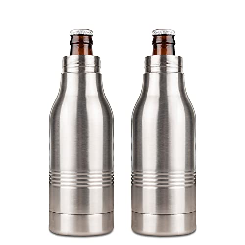 Strova Beer Bottle Insulator (2Piece Set) StainlessSteel Insulated