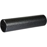 AmazonBasics High-Density Round Foam Roller | 24-inches, Black