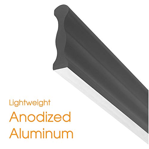 Anodized Aluminum Straight Edge Bar .001" Tolerance Perfect for Checking Straightness On Metal