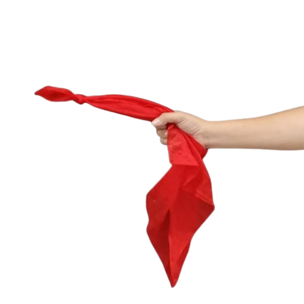 MilesMagic Magician's Dancing Hanky Gimmick | Ultimate Handkerchief Extreme Floating, Flying, Balancing, Jumping Silk Street or Stage Close Up Magic Trick