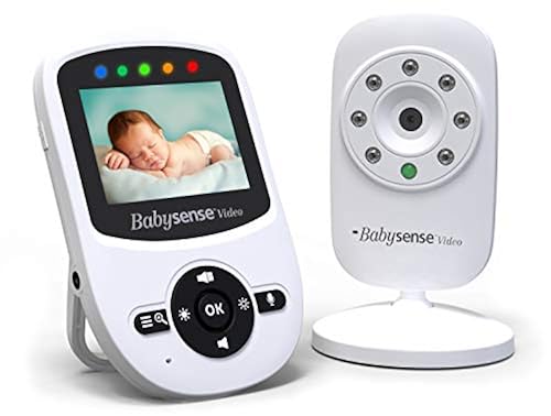 Babysense Video Baby Monitor with Camera and Audio, Long Range