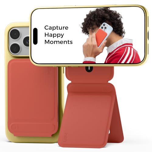 MOFT Stativ für iPhone 17/16/15/14/13/12 Serie, Snap Unsichtbarer Handy Stativ Ständer mit 3 Modi für Self-Vlogging, Browsen, Makrofotografie, Videoan