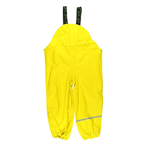CeLaVi Recycled Plastic & Regular Kids Waterproof Suspender Rain Pant