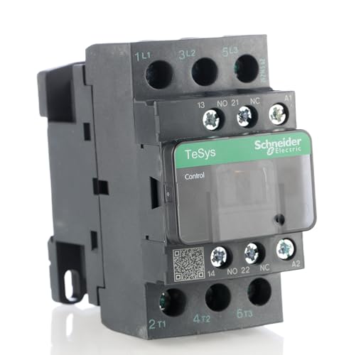 Schneider Electric, TeSys D contactor - 4P(2 NO + 2 NC) - AC-1 - <= 440 V 32 A - 110 V AC coil, LC1D18B7