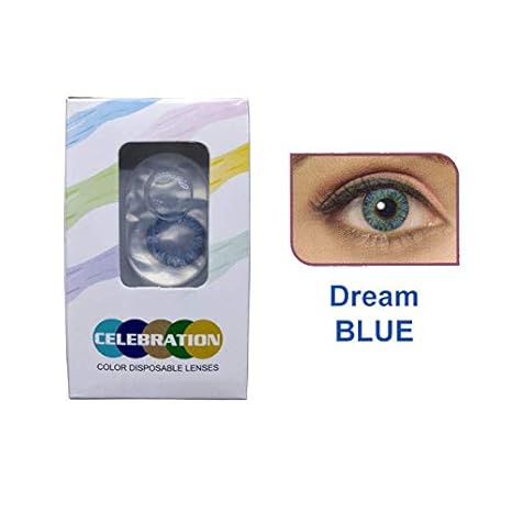 Buy Celebration Monthly Disposable Color Contact Lens Blue Pack