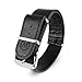 MARATHON Leather NATO Watch band (22MM, Black)