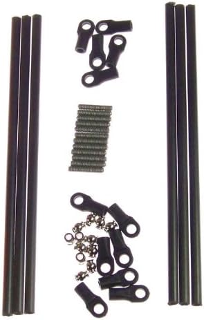 Kossel Legacy 3D Printer Rod Parts Kit - 6 Rods, 12 Set Screws, 12 Rod Ends