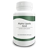 Pure Science Alpha Lipoic Acid 600mg - Antioxidant for Cellular Health and Glucose Metabolism - 50 Vegetarian Capsules