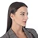 925 sterling silver stud earrings Stud Earrings for Women Round Cubic Zirconia Studs Plated Rose Gold, 3-8mm (6 Pairs)