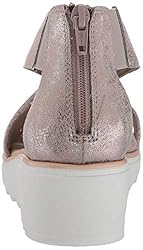 Clarks womens Jillian Rise Wedge Sandal, Pewter
