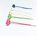 TEKEFT Pack of 50pcs 6 Inch Marker Nylon Cable Ties/Cable Label Mark Tag