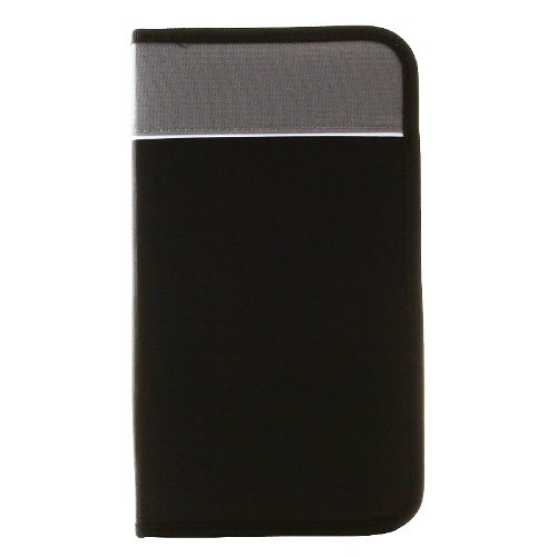 72 Disc Capacity Black/Gray CD / DVD Wallet