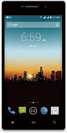 POSH Mobile Kick X511 Unlocked Smartphone 5MP Camera Dual SIM Unlocked Cell Phone 8GB Internal Storage 5 inch HD Display 1.3Ghz Quad Core Processor Upgraded 1GB of RAM (White)
