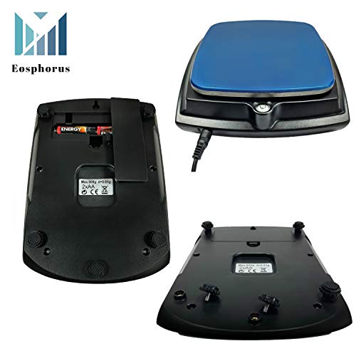 600 g (21 oz) / 0.01 g Digital LCD Scale Lab Analytical Balance for Science School Laboratory Precision Accuracy Weighing with USB AC/DC Adapter