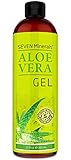 Aloe Vera GEL - 99% Organic, 12 oz  - NO XANTHAN, so it Absorbs Rapidly with No Sticky Residue - SEE RESULTS OR MONEY-BACK