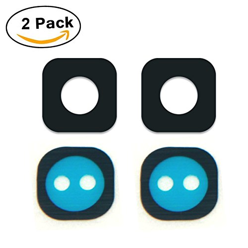 Ewparts 2 sets for s7 /s7 edge camera lens replacement …