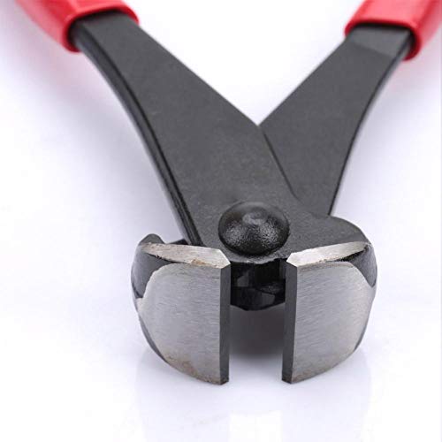 End Cutting Pliers Multipurpose Nail Puller Zipper Install Pliers Pincers Puller Tool Heavy Red 18cm/7.1in - Thumbnail 5