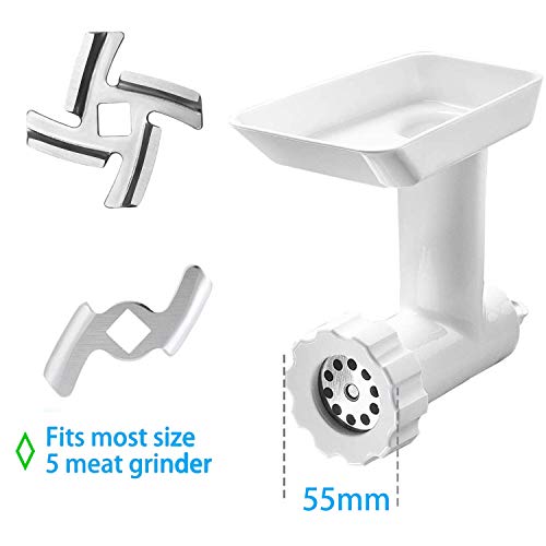 2-Pack Stainless Steel Food Meat Grinder Blade Knife Cutter for Food Chopper and Meat Grinder Machinery Parts - Thumbnail 2