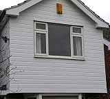 Eurocell 5m White uPVC Hollow Soffit Board 300mm Tongue & Groove Cladding view 3