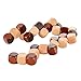 Wooden Puzzle Games,Sanmersen 3D Brain Teasers Snake Cube IQ Toys Interlocking Jigsaw Puzzles Game Toy for Kids
