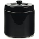 RSVP Stoneware Grease Keeper - Black
