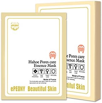 EPEONY Natural Essence Pore Care Sheet Mask Anti Wrinkle Brightening Moisturizing Peony Fragrance Applephenon