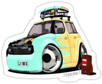 Sticker "Nissan Cube Vs Domo" By August