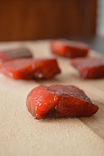 Wild Caught Canadian Maple Hot Smoked Wild Sockeye Salmon Nuggets (1/2 lbs)