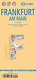 Laminated Frankfurt Map by Borch (English Edition) by 