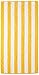 Utopia Premium Beach Towel 30-Inch x 60-Inch, 4-Pack, Yellow Cabana Stripe