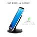 Wireless Charger Pad Stand,WABA Wireless Charger iPhone X, Fast Charging for Samsung Galaxy Note 8 S8 S8 Plus S7 Edge S7 S6 Edge Plus Note 5, Standard Charge for iPhone X, 8,8 Plus-NO AC Adaptor