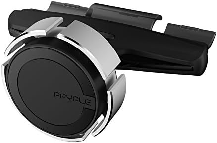 PPYPLE [ CDVIEW M Magnetic CD Slot Car Mount Holder for iPhone 7, 7Plus, 6s, 6, SE, Galaxy S7, Edge, S6, Note 5, Nexus, LG, Android and Other Smartphones (Black)
