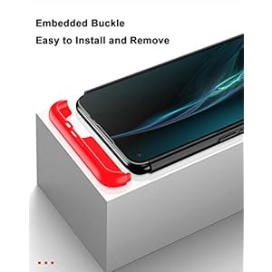 HAOTIAN Cover per Oppo A52/A72/A92 Cover, Custodia Protettiva con Tutto Il Corpo Tocco Morbido Setoso, Staccabile… - immagine 5